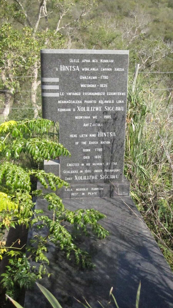 HINTSA King 1790-1835