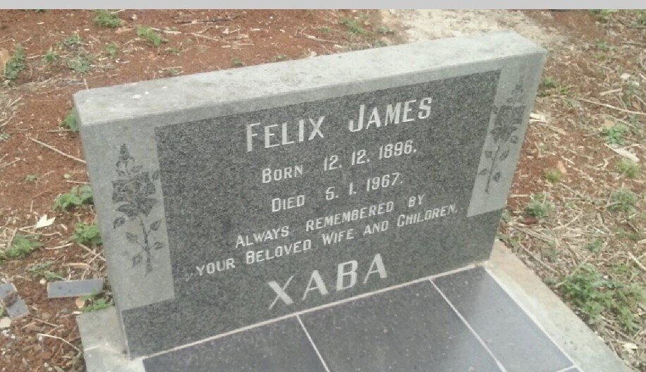 XABA Felix James 1896-1967