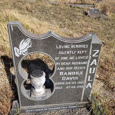 ZAULA Bandile Davis 1962-1998