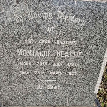 BEATTIE Montague 1890-1967