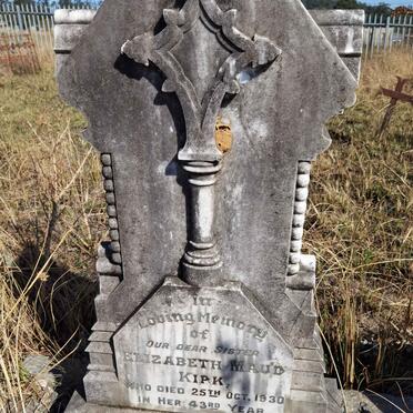 KIRK Elizabeth Maud -1930