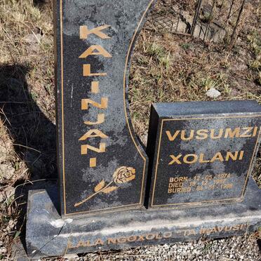 KALINJANI Vusumzi Xolani 1974-1997