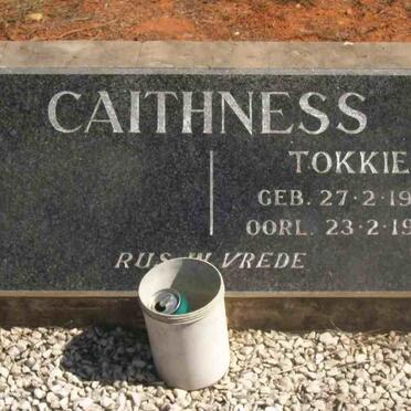 CAITHNESS Tokkie 1921-1999