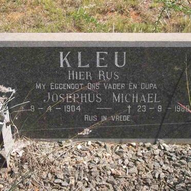 KLEU Josephus Michael 1904-1980