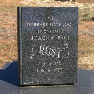 RUST Joachim Paul 1934-1977
