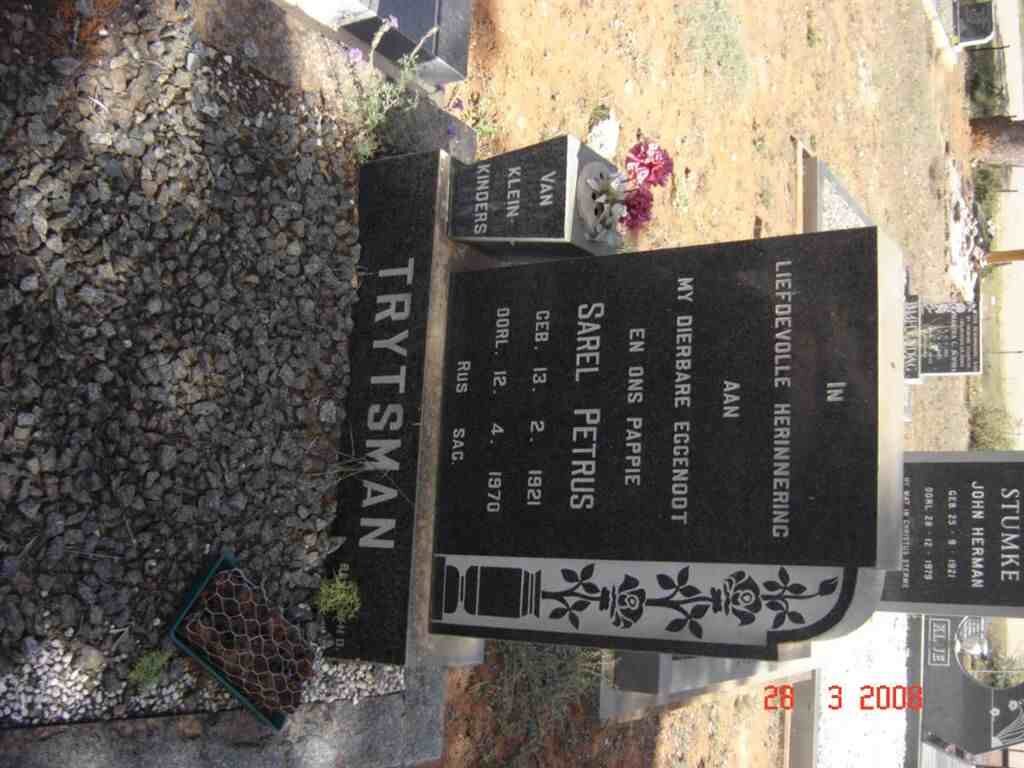 TRYTSMAN Sarel Petrus 1921-1970