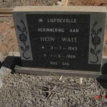 WAIT Hein 1943-1988
