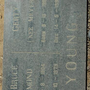 YOUNG Tom Bruce Hammond 1904-1979 &amp; Gerty MEYER 1905-1990