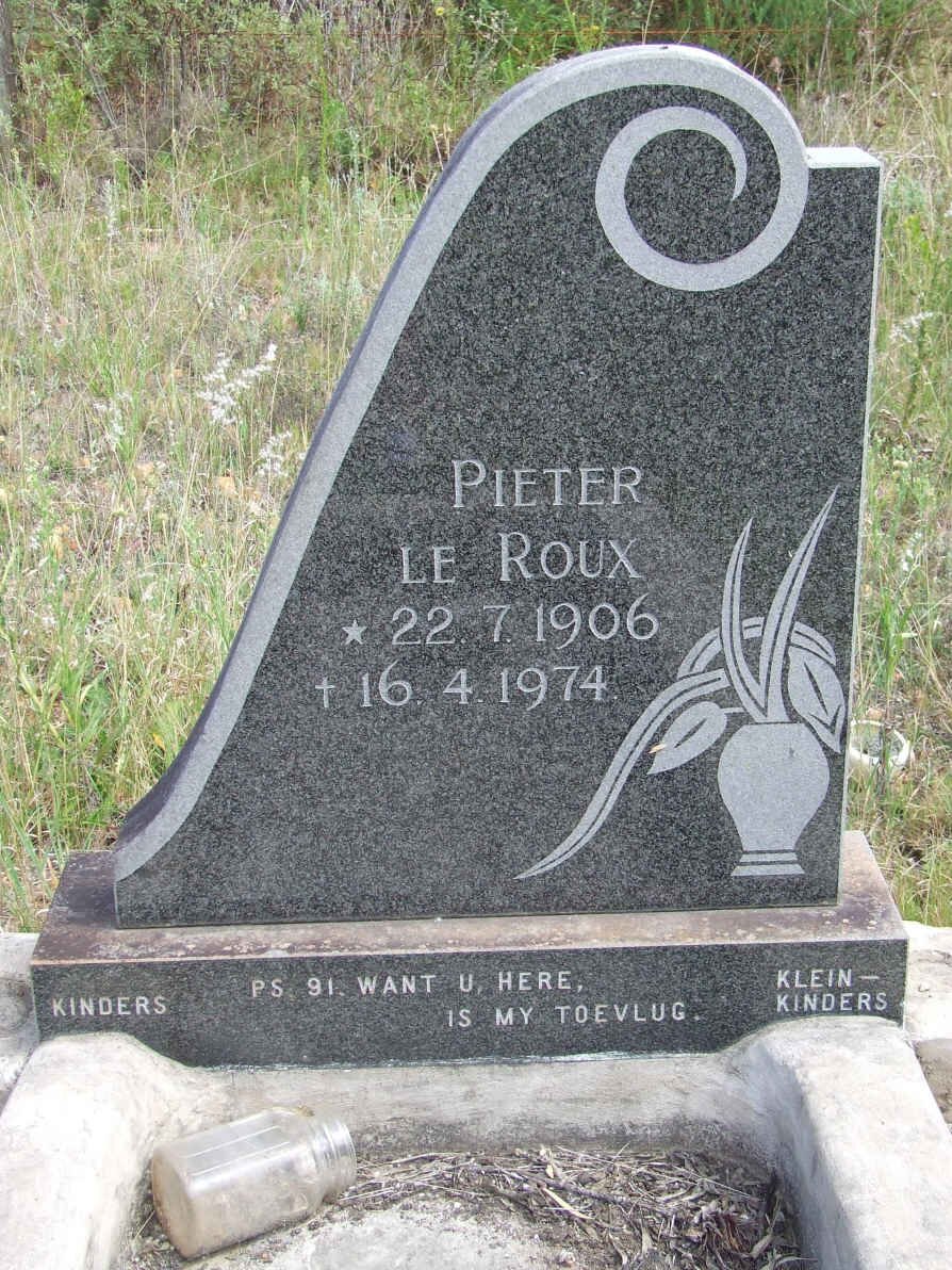 ROUX Pieter, le 1906-1974
