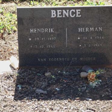 BENCE Hendrik 1897-1945 :: BENCE Herman 1944-1945