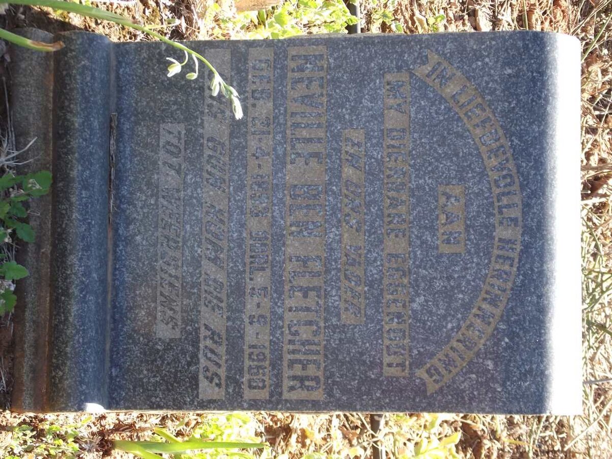 FLETCHER Neville Ben 1893-1960