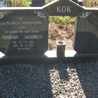 KOK Gideon Jacobus 1933-1997