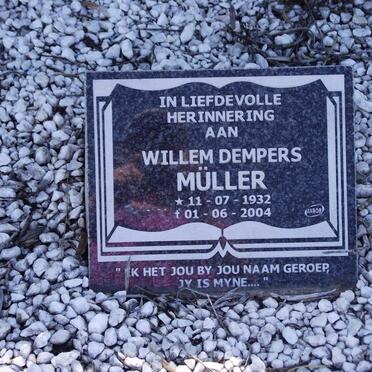 MULLER Solomon D.S. 1903-1994 &amp; Freda Stephanie 1907-1961 :: MULLER Willem Dempers 1932-2004