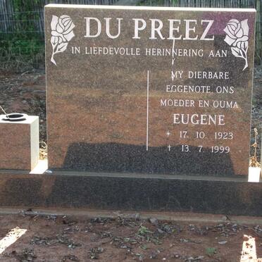 PREEZ Eugene, du 1923-1999