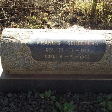 SCHEEPERS Francis 1914-1983