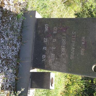 FERREIRA Stephanus 1921-1971