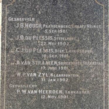 5. War Memorial Plaque