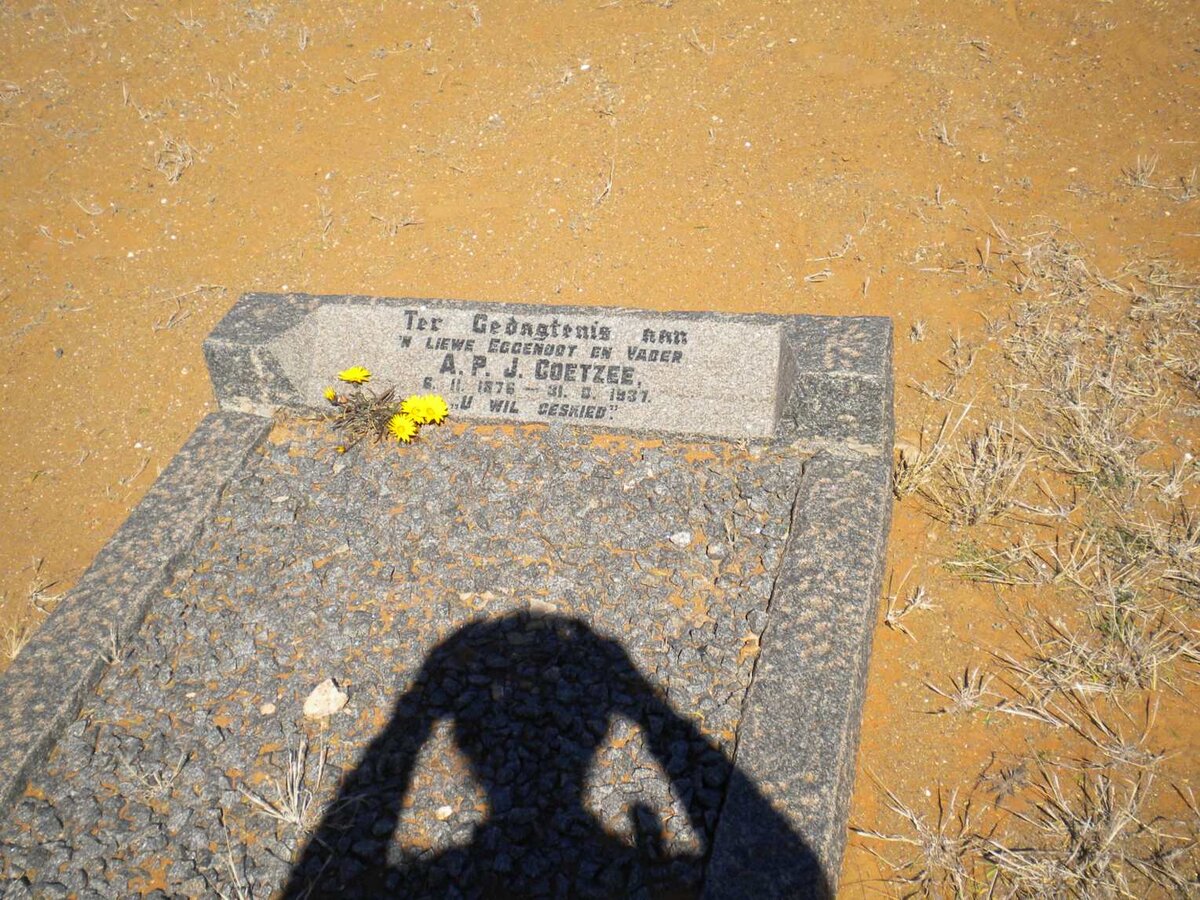 COETZEE A.P.J. 1876-1937