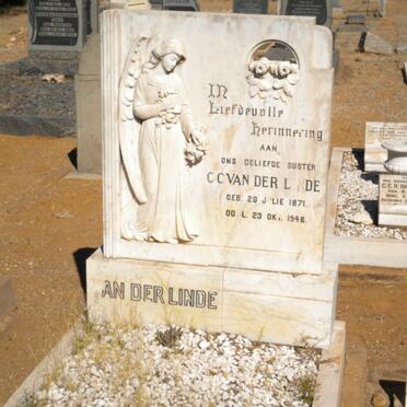 LINDE C.C., van der 1871-1946