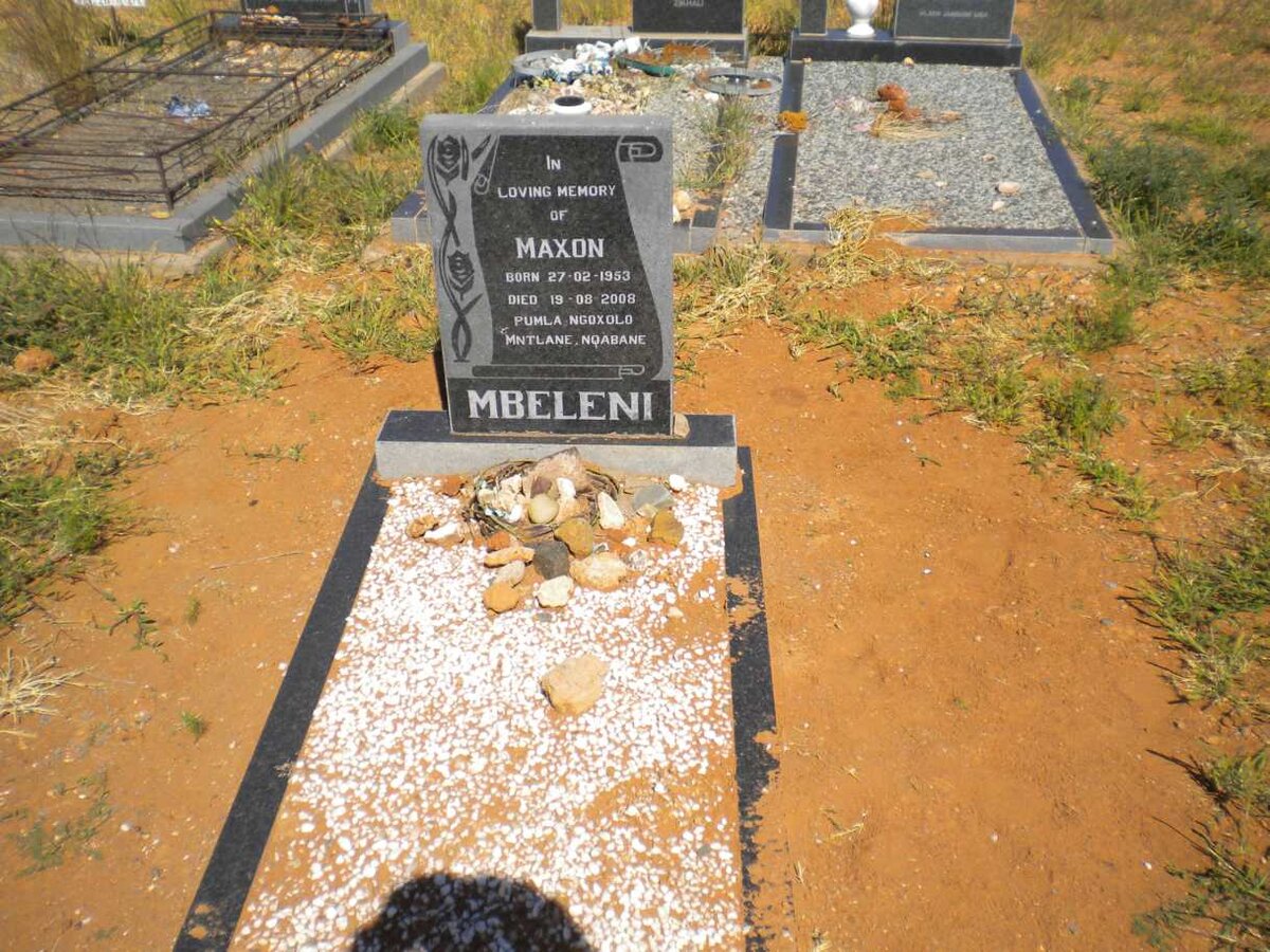 MBELENI Maxon 1953-2008