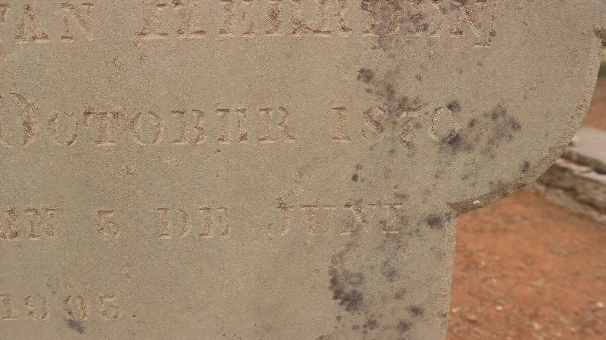 MARAIS Engela H. nee VAN HEERDEN 1870-1905