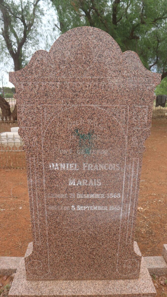 MARAIS Daniel Francois 1868-1945