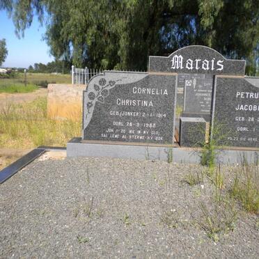 MARAIS Petrus Jacobus 1908-1982 &amp; Cornelia Christina JONKER 1914-1988