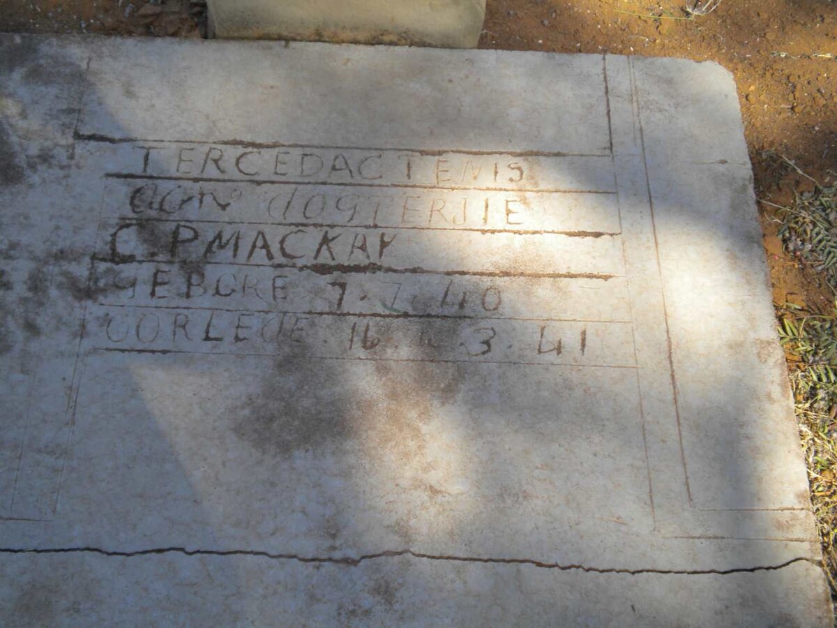 MACKAY C.P. 1940-1941