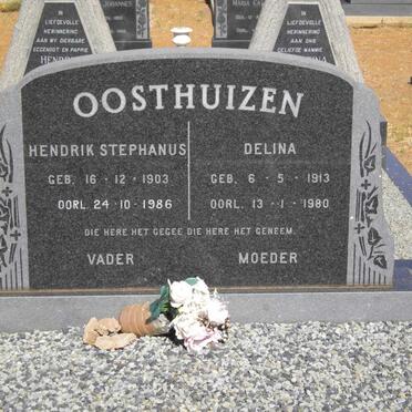 OOSTHUIZEN Hendrik Stephanus 1903-1986 &amp; Delina 1913-1980