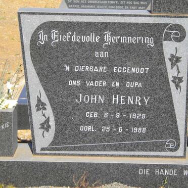 PHILLIPS John Henry 1928-1988