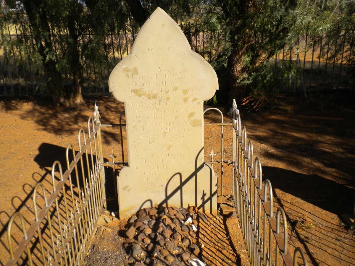 PLESSIS Johanna H., du nee HATTINGH 1880-1901 