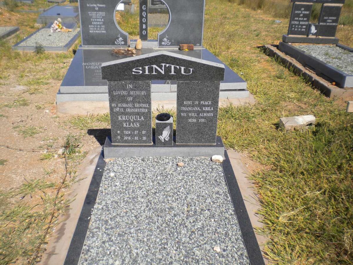 SINTOU Kruqula Klaas 1924-2014