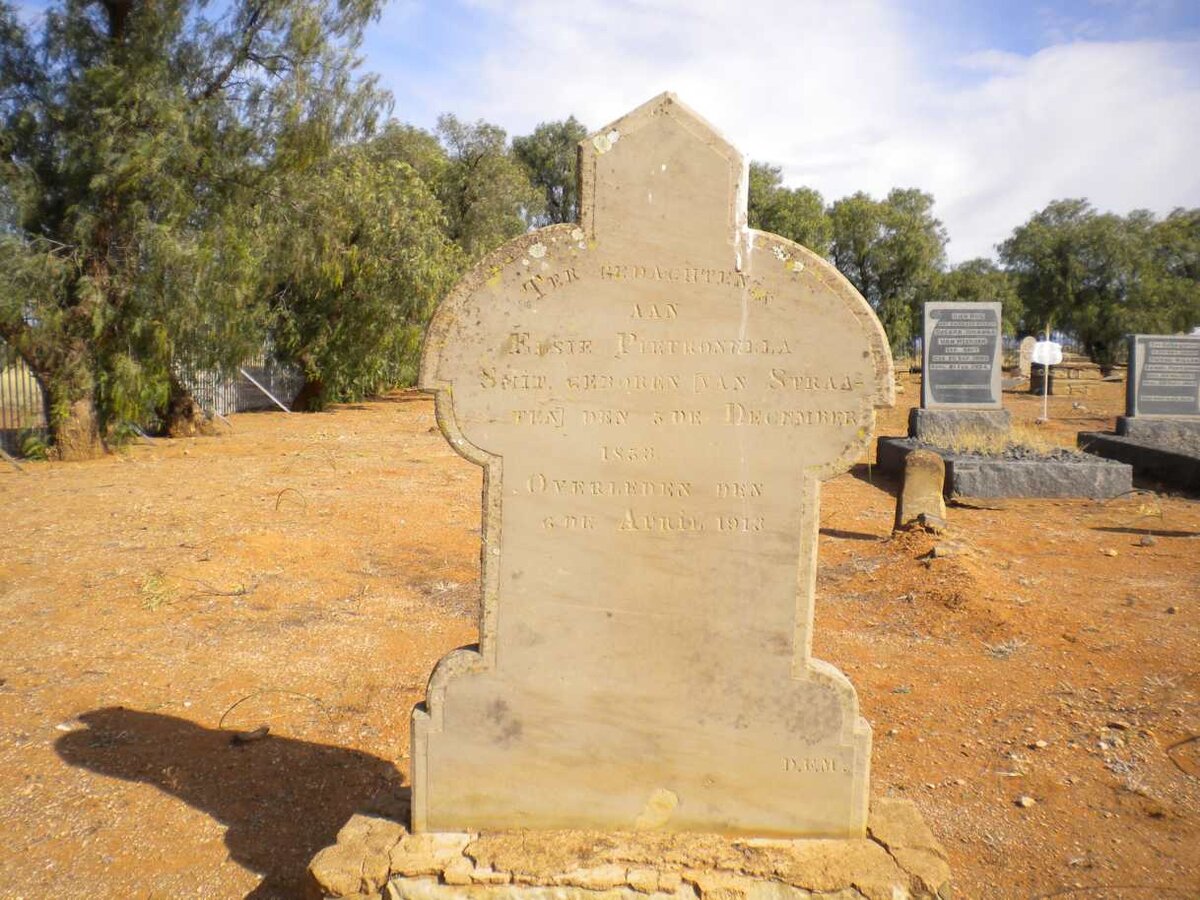 SMIT Elsie Petronella nee VAN STRAATEN 18?8-1913