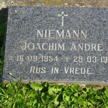 NIEMANN Joachim André 1954-1991