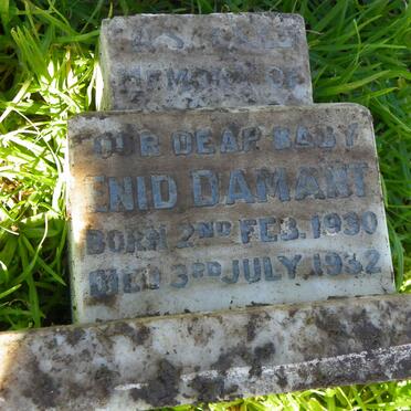 DAMANT Enid 1930-1932