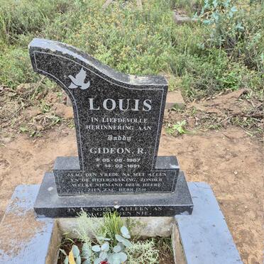 LOUIS Gideon R. 1891-1967