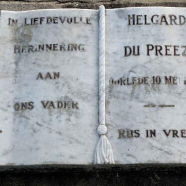 PREEZ Helgard, du -1958