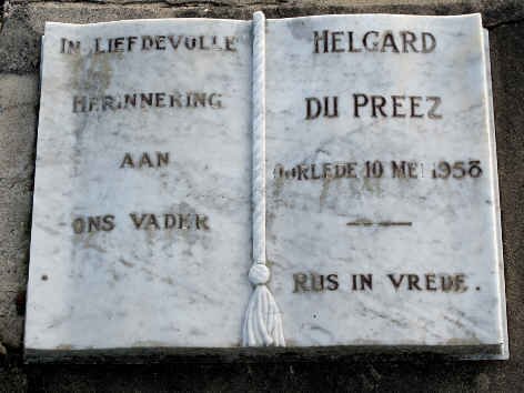 PREEZ Helgard, du -1958