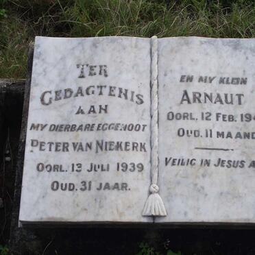 NIEKERK Peter, van -1939 :: VAN NIEKERK Arnaut -1940