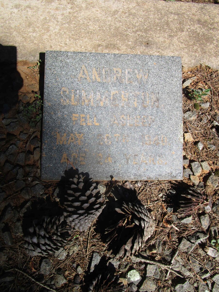 SUMMERTON Andrew -1940