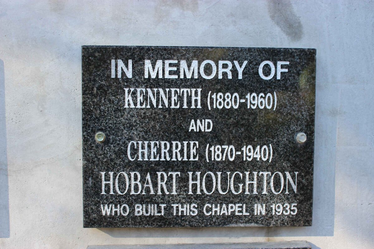 HOUGHTON Kenneth, HOBART 1880-1960 &amp; Cherrie 1870-1940