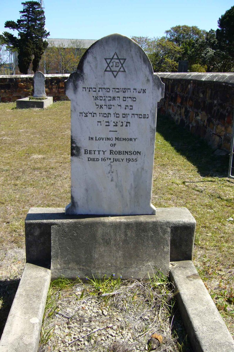 ROBINSON Betty -1935