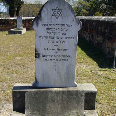 ROBINSON Betty -1935