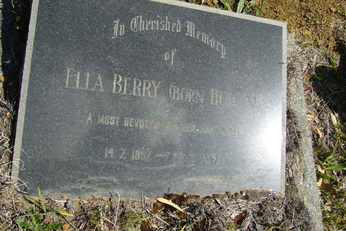 BERRY Ella nee HUMAN 1897-1947