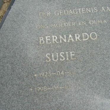 BERNARDO Susie 1923-1998