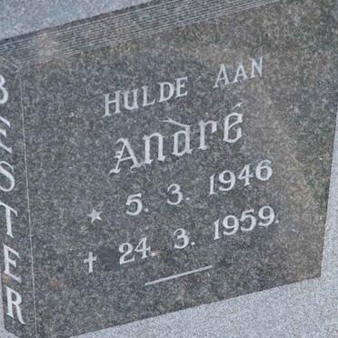 BESTER André 1946-1959