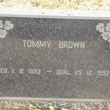 BROWN Tommy 1933-1957