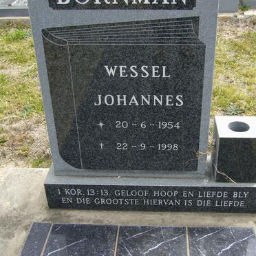 BORNMAN Wessel Johannes 1954-1998
