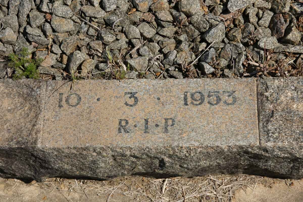 ENGELBRECHT Johanna -1953