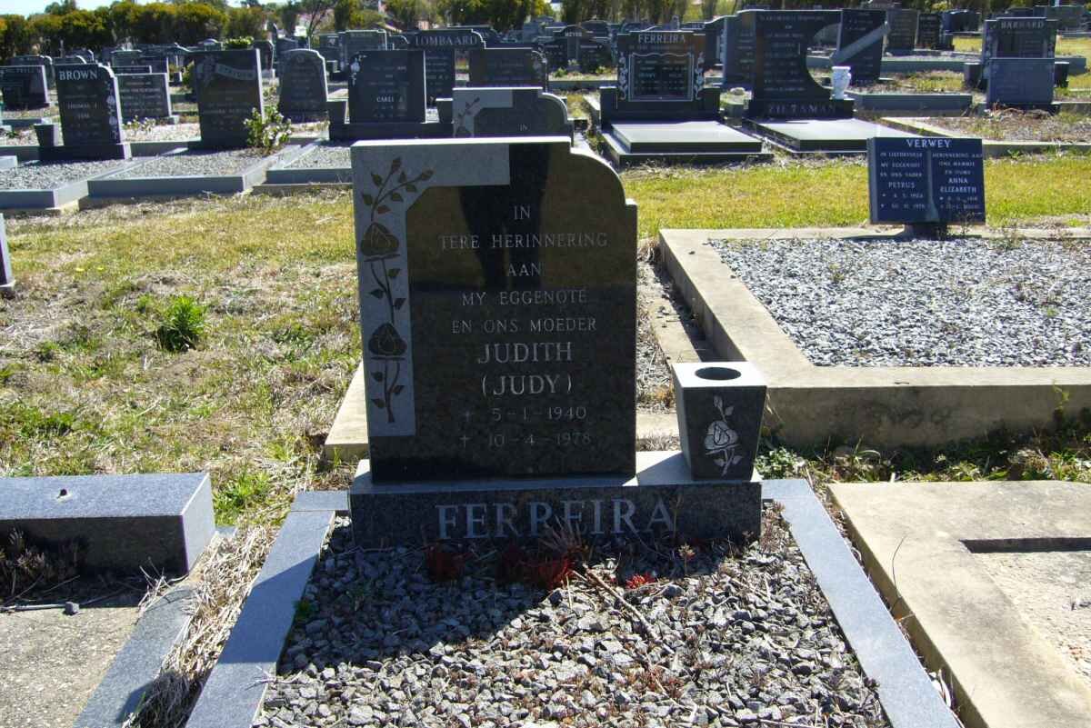 FERREIRA Judith 1940-1978